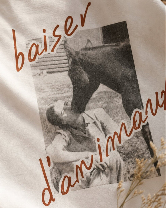 Western T-Shirt Pferd Motiv Detailansicht – Camille von Spitzstock