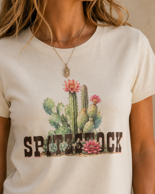 Kaktus T-Shirt Detailansicht Print – Colette von Spitzstock