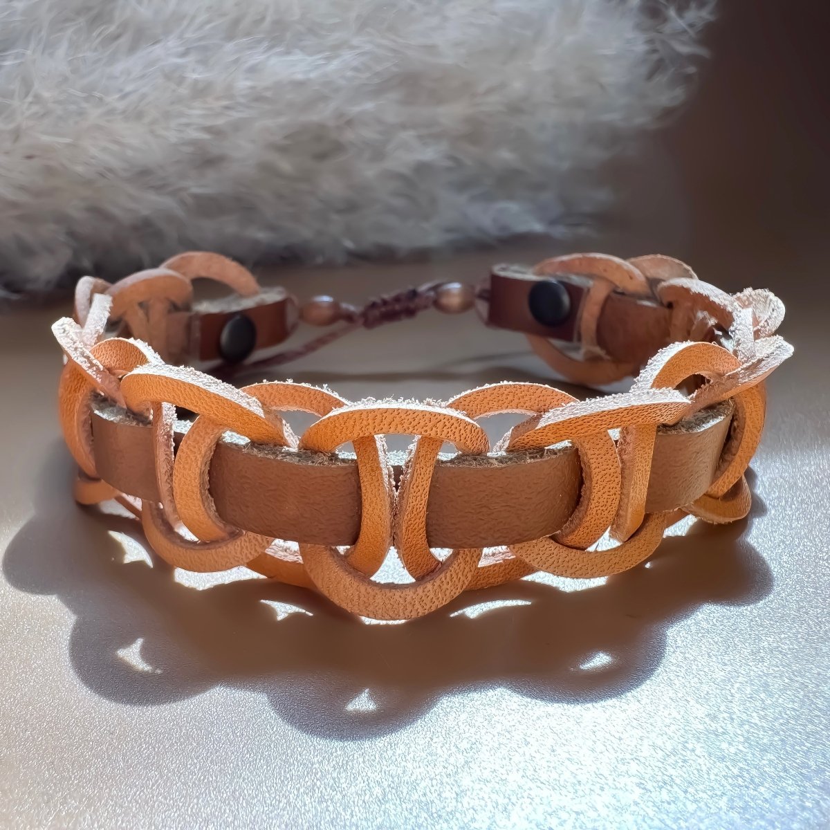 Lederarmband MΓ€nner Geschenkidee Freund - Armband