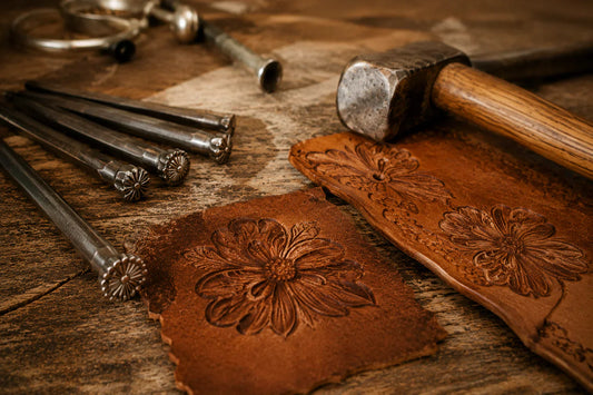 Wie entsteht punziertes Leder? Ein Blick ins Spitzstock-Atelier