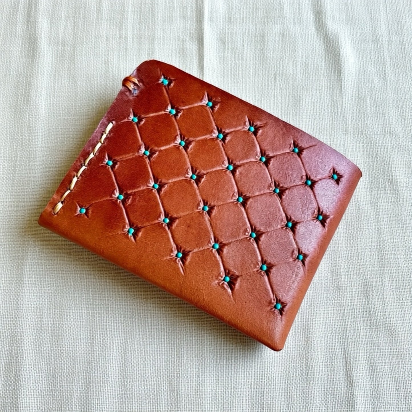 Men, wallet, hallmarked from natural leather * PERSONALIZABLE *