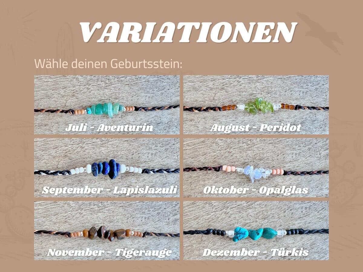 Armband April Geburtsstein Bergkristall - Armbänder