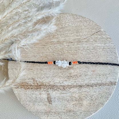 Armband April Geburtsstein Bergkristall - Armbänder