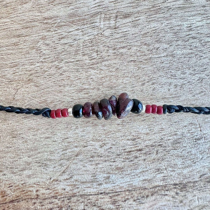 Armband Januar Geburtsstein Granat - Armbänder