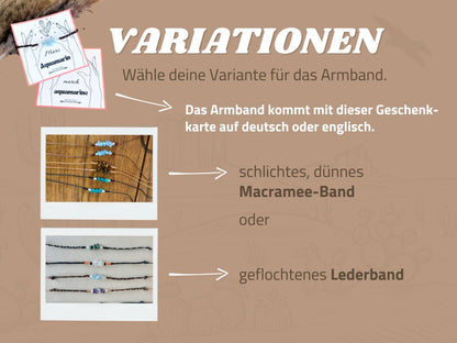 Armband Juni Geburtsstein Mondstein - Armbänder