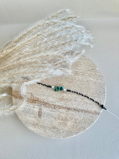 Armband Mai Geburtsstein Smaragd - Armbänder