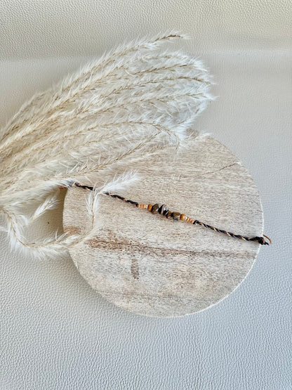Armband November Geburtsstein Tigerauge - Armbänder
