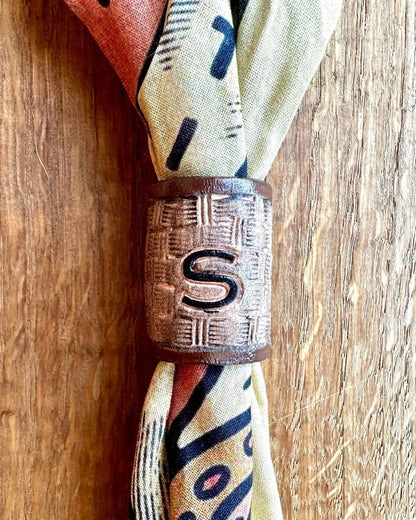 Bandana Slide Buchstabe Leder – Sawyer -
