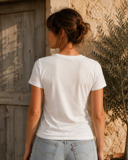 Western T-Shirt Pferd Motiv Rückenansicht – Camille von Spitzstock