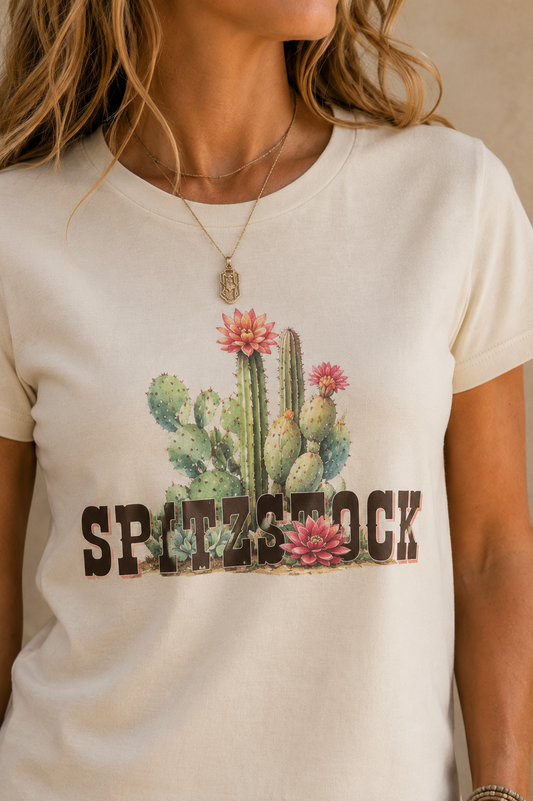 Kaktus T-Shirt Detailansicht Print – Colette von Spitzstock