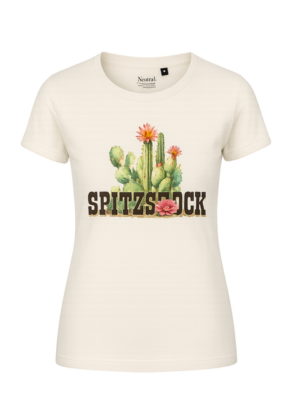 Kaktus T-Shirt Freisteller Vorder-/Rückseite – Colette von Spitzstock