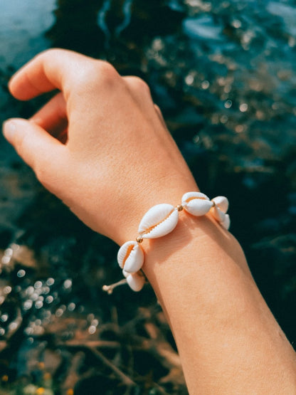 Muschelarmband "Kaia" , Boho/Strand/Surfer - Schmuck - Schmuck
