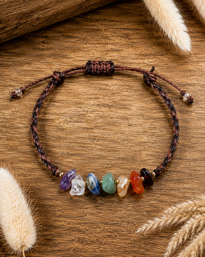 Chakra Armband Edelstein Detailansicht – Nova von Spitzstock