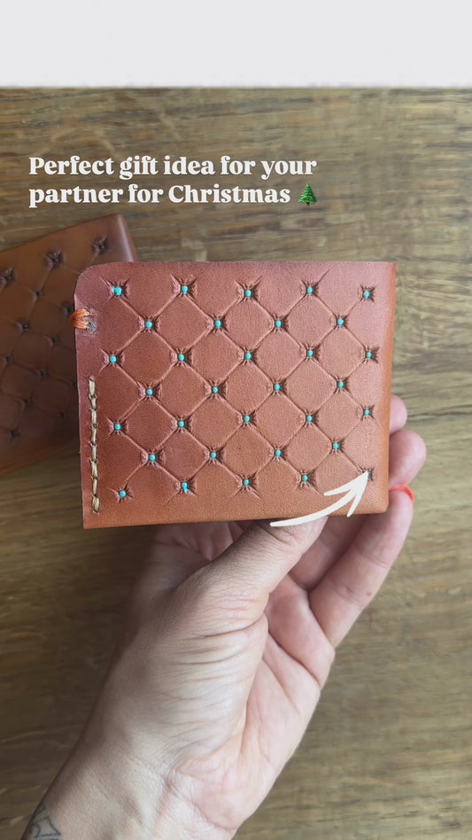 Men, wallet, hallmarked from natural leather * PERSONALIZABLE *