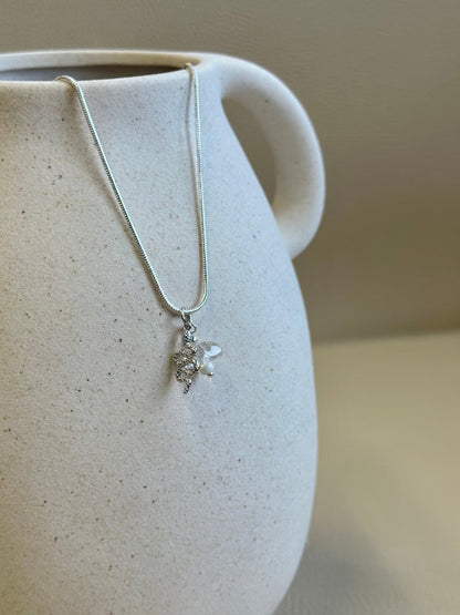 Silberkette Charms Schlange - Halsketten