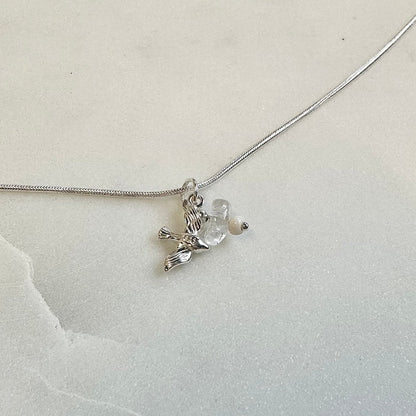 Silberkette Charms Taube - Halsketten