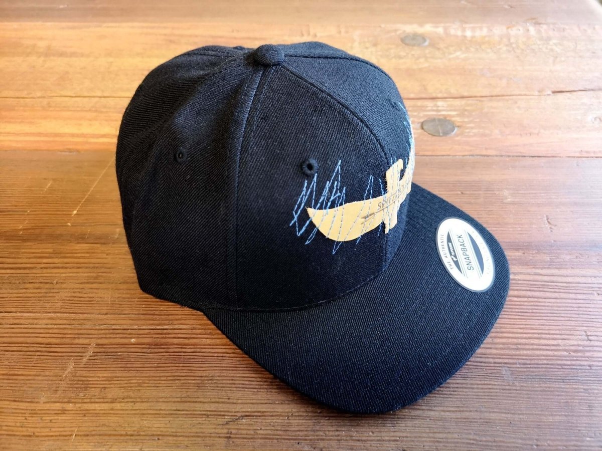Unisex Cap mit Adler aus Leder & Stickerei – Individuell - Cap
